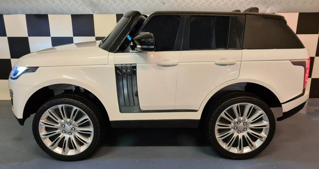 Auto elettrica per bambini Range Rover HSE Sport 12V 4 motori bianca