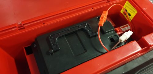 Camion pompieri elettrico per bambini 12V con telecomando - immagine 8