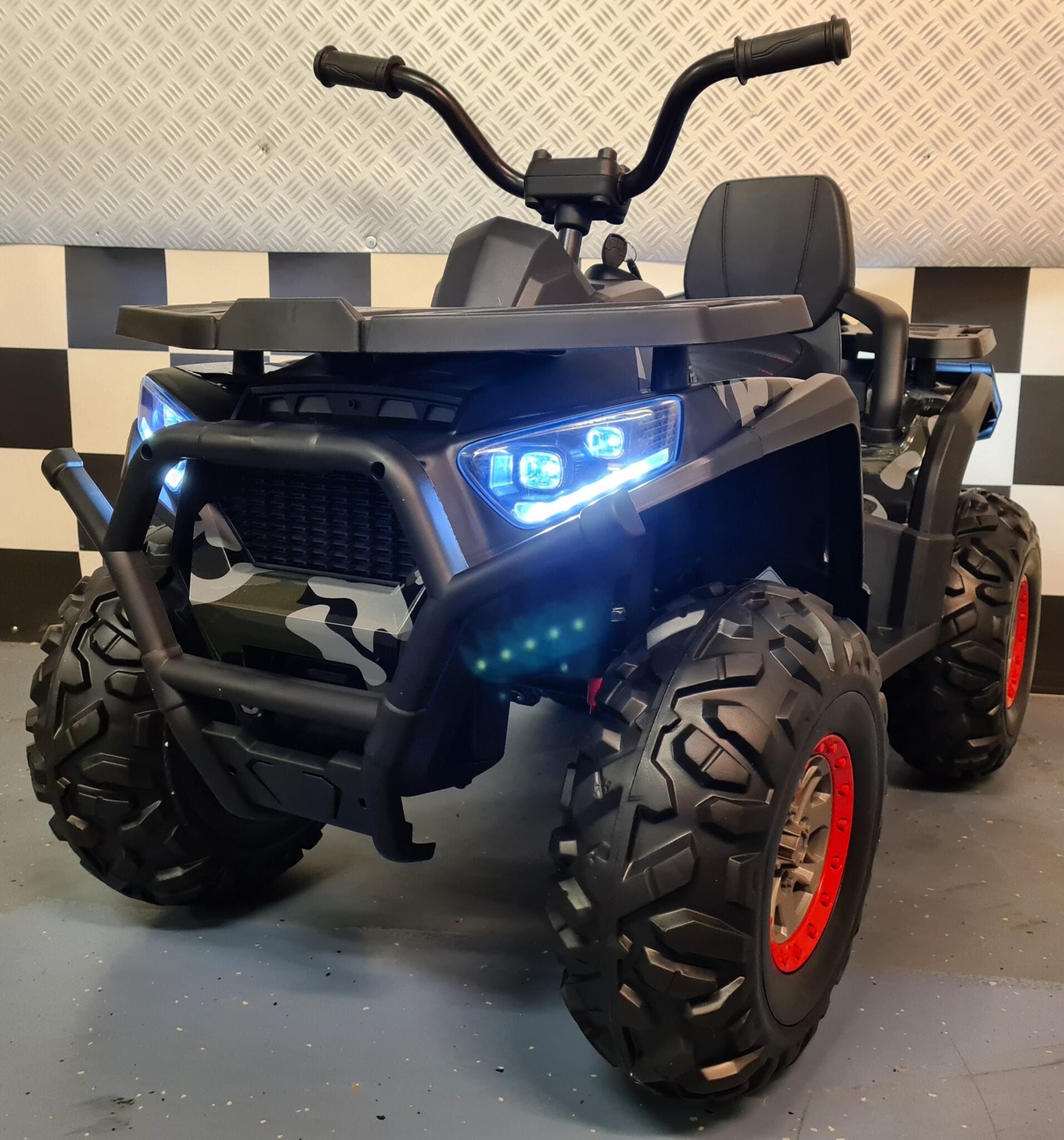 Quad elettrico bambini Desert 12V camo verde