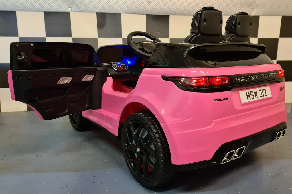Auto elettrica per bambini Range Rover Velar 12V rosa