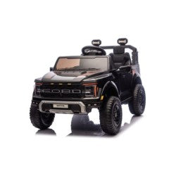 Auto elettrica per bambini Ford Raptor 2 posti 24V nera - immagine 1