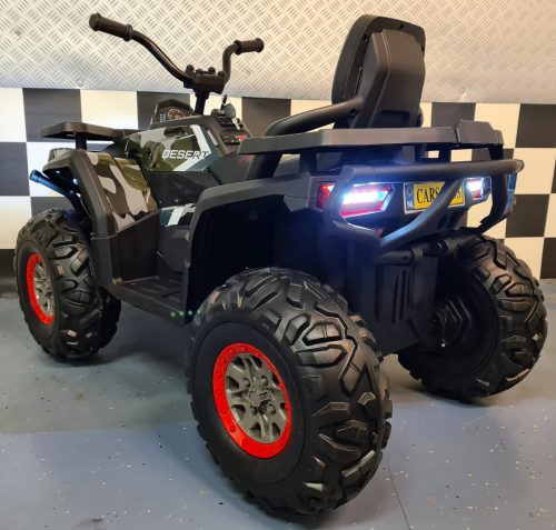 Quad elettrico bambini Desert 12V camo verde - immagine 10