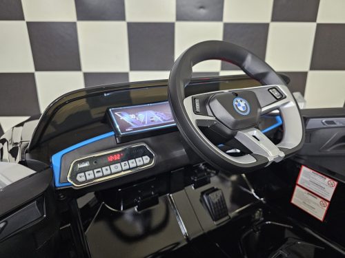 BMW i4 Elettrica per Bambini 12V Nera - immagine 9