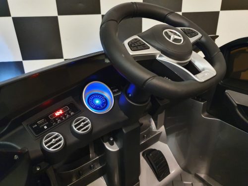 Auto elettrica per bambini Mercedes GLC 63 AMG 12V grigio metallizzato