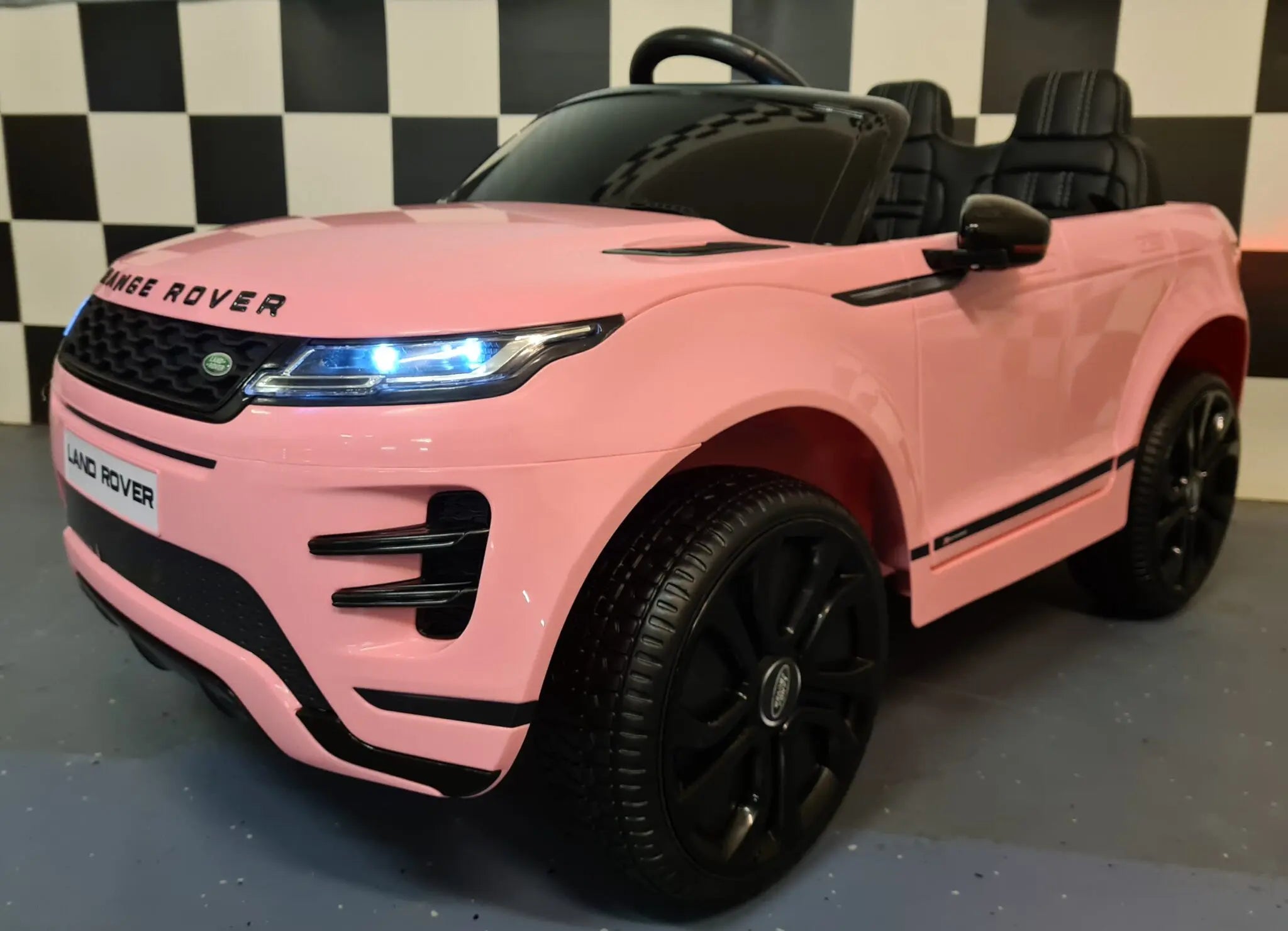 Auto elettrica per bambini Range Rover Evoque 4x4 12V rosa