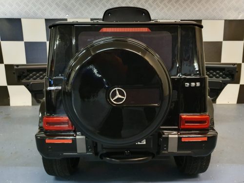 Auto elettrica per bambini Mercedes G63 12V nera 1 posto