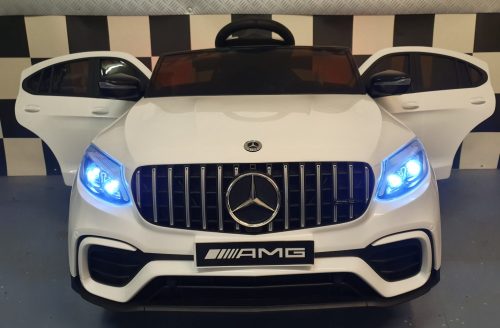 Mercedes AMG GLC Elettrica per Bambini 12V Bianca - immagine 3