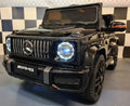 Auto elettrica per bambini Mercedes G63 12V nera 1 posto