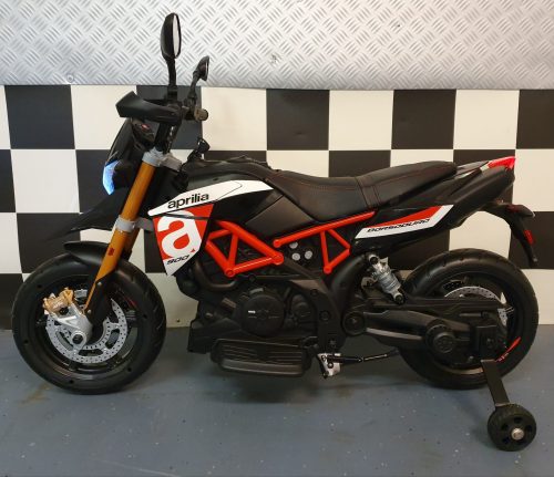 Moto elettrica Aprilia Dorsoduro per bambini 12V - immagine 3