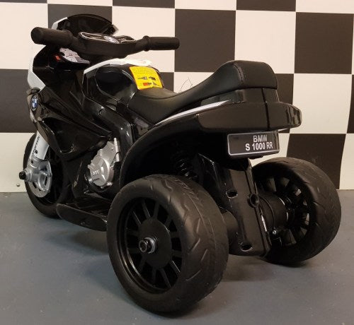 Mini BMW S1000RR elettrica per bambini 6V nera - immagine 3