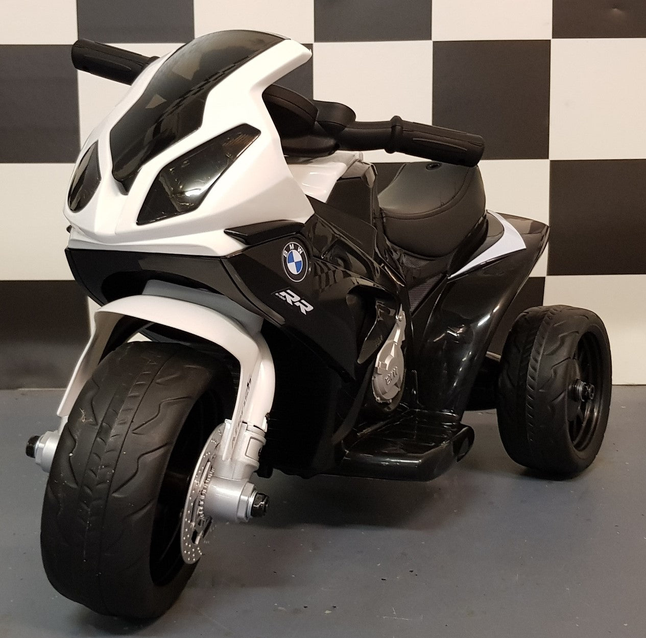 Mini BMW S1000RR elettrica per bambini 6V nera - immagine 1