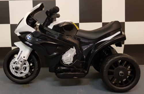 Mini BMW S1000RR elettrica per bambini 6V nera - immagine 2