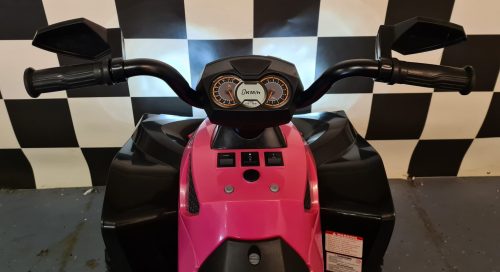 Quad elettrico per bambini Phyton 12V rosa - immagine 8